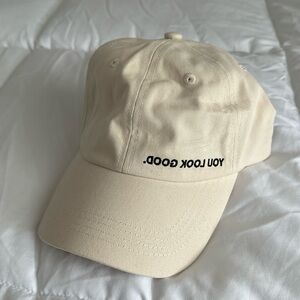glossier hat